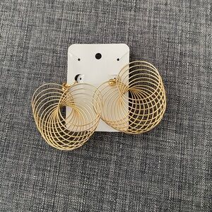 Fabulous Gold Clip-on Earrings PERFECT for the season!